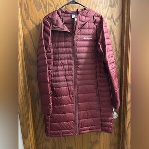 Columbia Women's Maroon Puffer Jacket